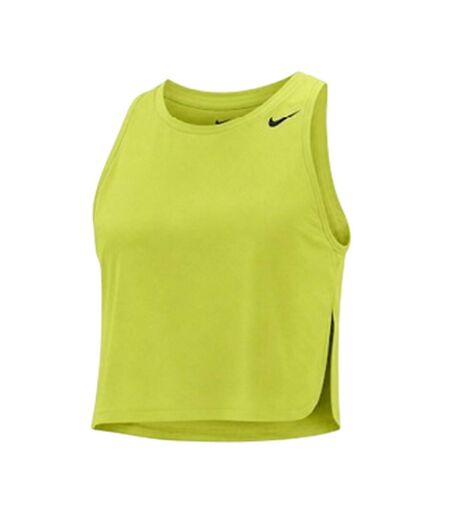 Débardeur Femme Vert Vif Noir Nike