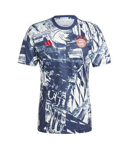 Mens Pre-match Fc Bayern Munich Jersey Off White Adidas
