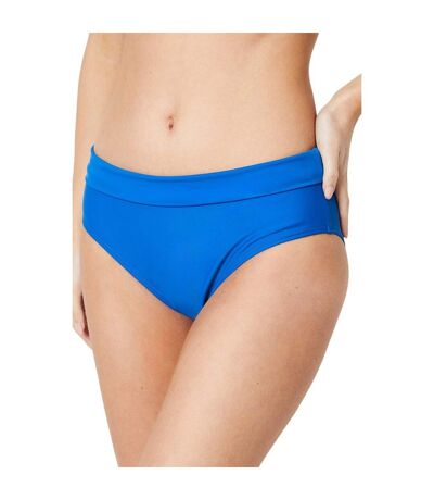 Womens/ladies fold over bikini bottoms cobalt Gorgeous