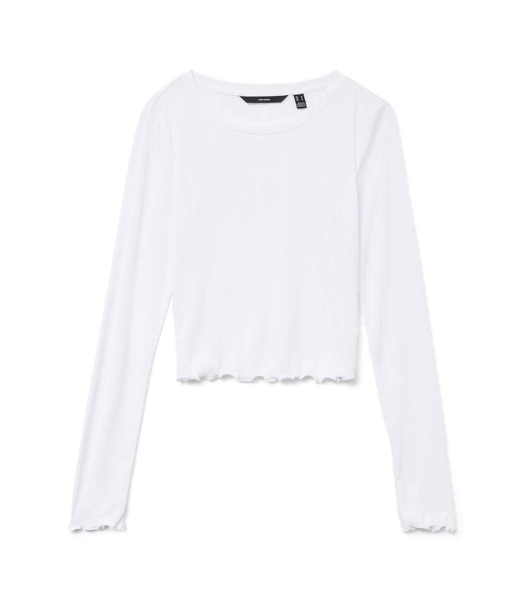 T-shirt blanc femme vero moda sofia-1