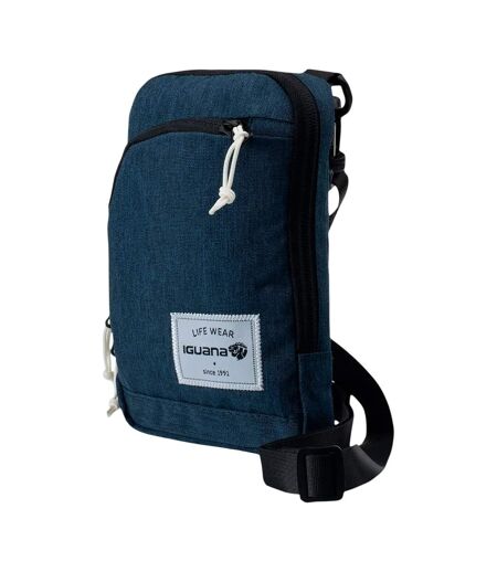 Sac Banane Megera Taille Unique Bleu Marine Noir Iguana