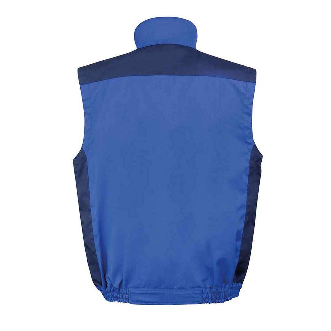 Work-guard mens lite gilet royal blue/navy blue Result-2