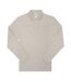 Chemise Manches Longues Motif/style Uni My Polo Homme Gris Clair Chiné B&C-1