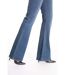 Jeans coupe bootcut denim stretch brossé ZELIA 'Rica Lewis'