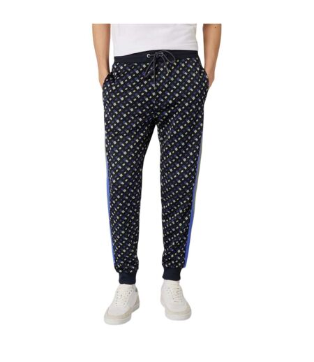 Pantalon De Jogging Motif/style Géométrique Lamont Homme Bleu Foncé Boss