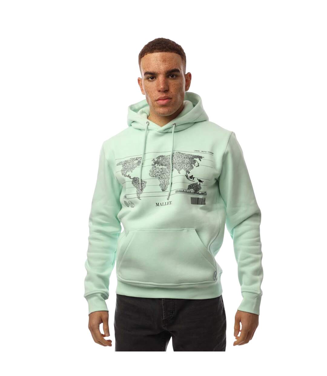 Sweat À Capuche Jasper Global Homme Vert Mallet-2