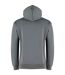 Sweat À Capuche Adulte Gris Foncé Kustom Kit-2