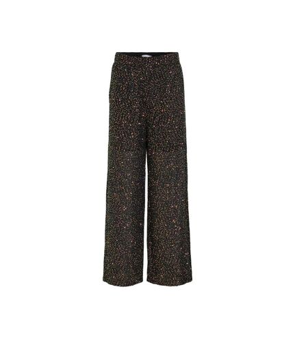 Pantalons à sequin Noir Femme Vila Viscara - 34