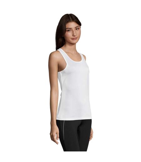 Débardeur Sporty Femme Blanc SOLS