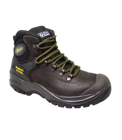 Bottines De Sécurité Contractor Homme Marron Grisport