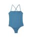 Maillot De Bain 1 Pièce Robert George Femme Bleu Blanc Lacoste-1
