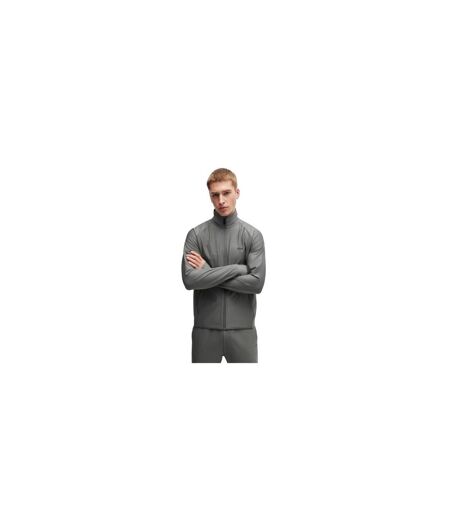 Mens Sicon Active Track Jacket Dark Beige Boss