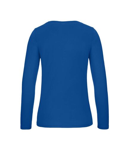 B&C Womens/Ladies #E150 Long-Sleeved T-Shirt (Royal Blue) - UTBC5587