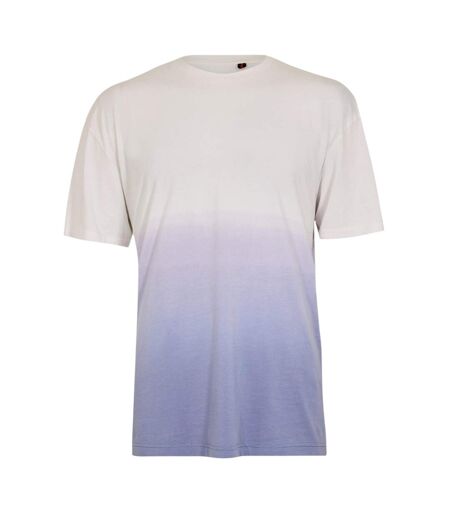 T-shirt Manches Courtes Motif/style Ombré Homme Bleu Marine Luke