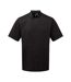 Unisex Adult Essential Short-sleeved Chef Jacket Black Premier-1