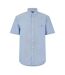 Mens Logo Oxford Short-sleeved Shirt Blue Ralph Lauren-2