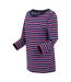 Womens/ladies Baylette Ii Striped T-shirt Navy Regatta-4