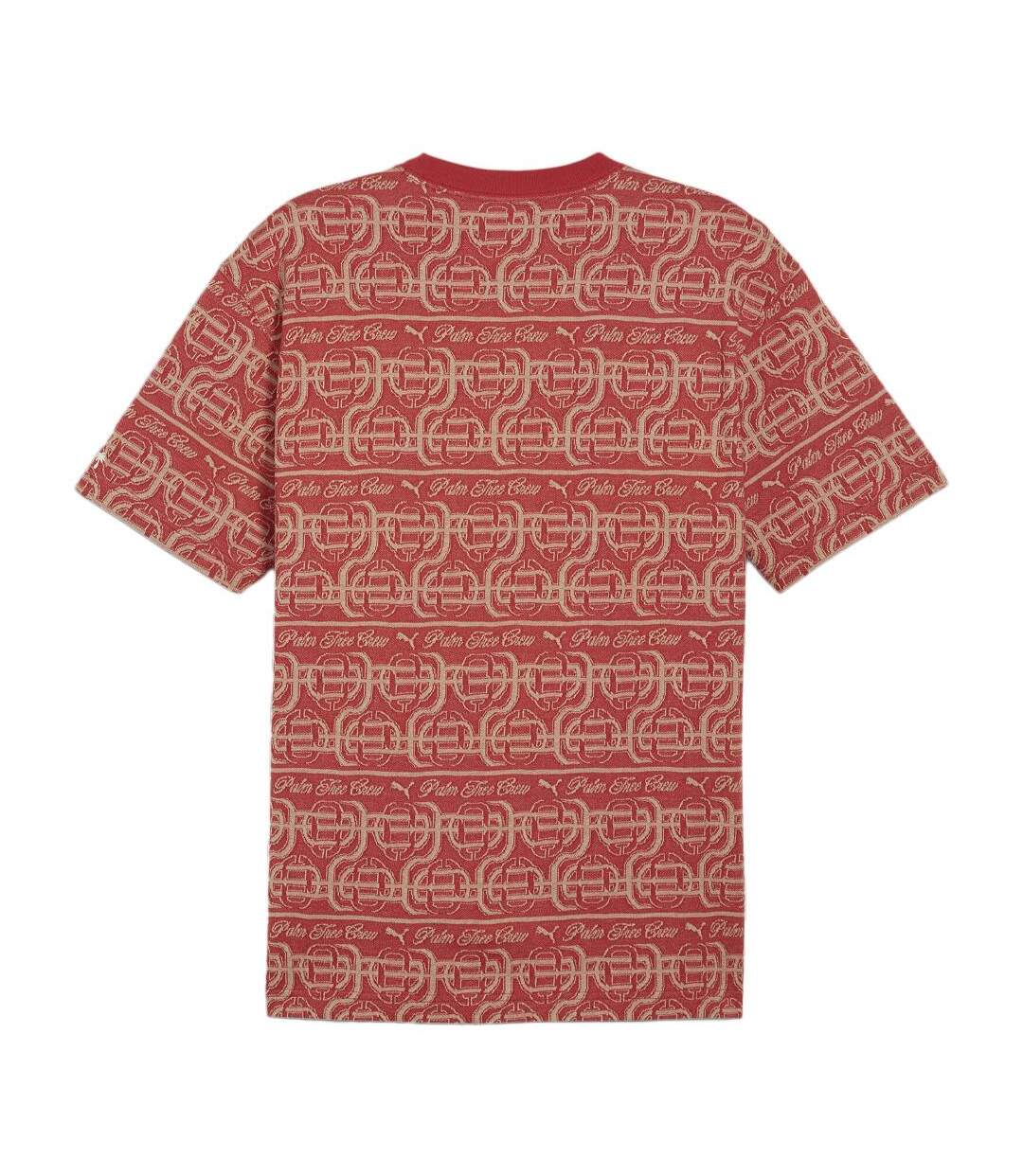 T-shirt rouge homme puma x ptc striped-2
