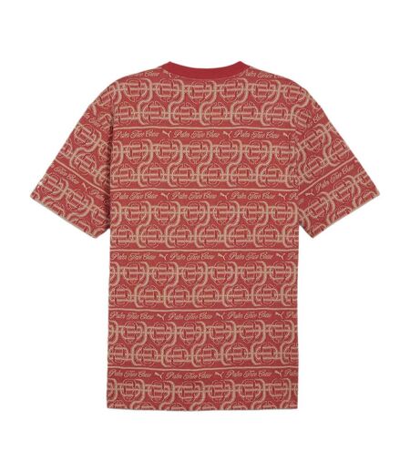 T-shirt rouge homme puma x ptc striped