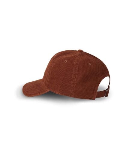 Casquette dad cap adulte en velours avec patch Log Vondutch