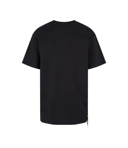 Mens Rueling The World Oversized T-shirt Black Forgotten Faces