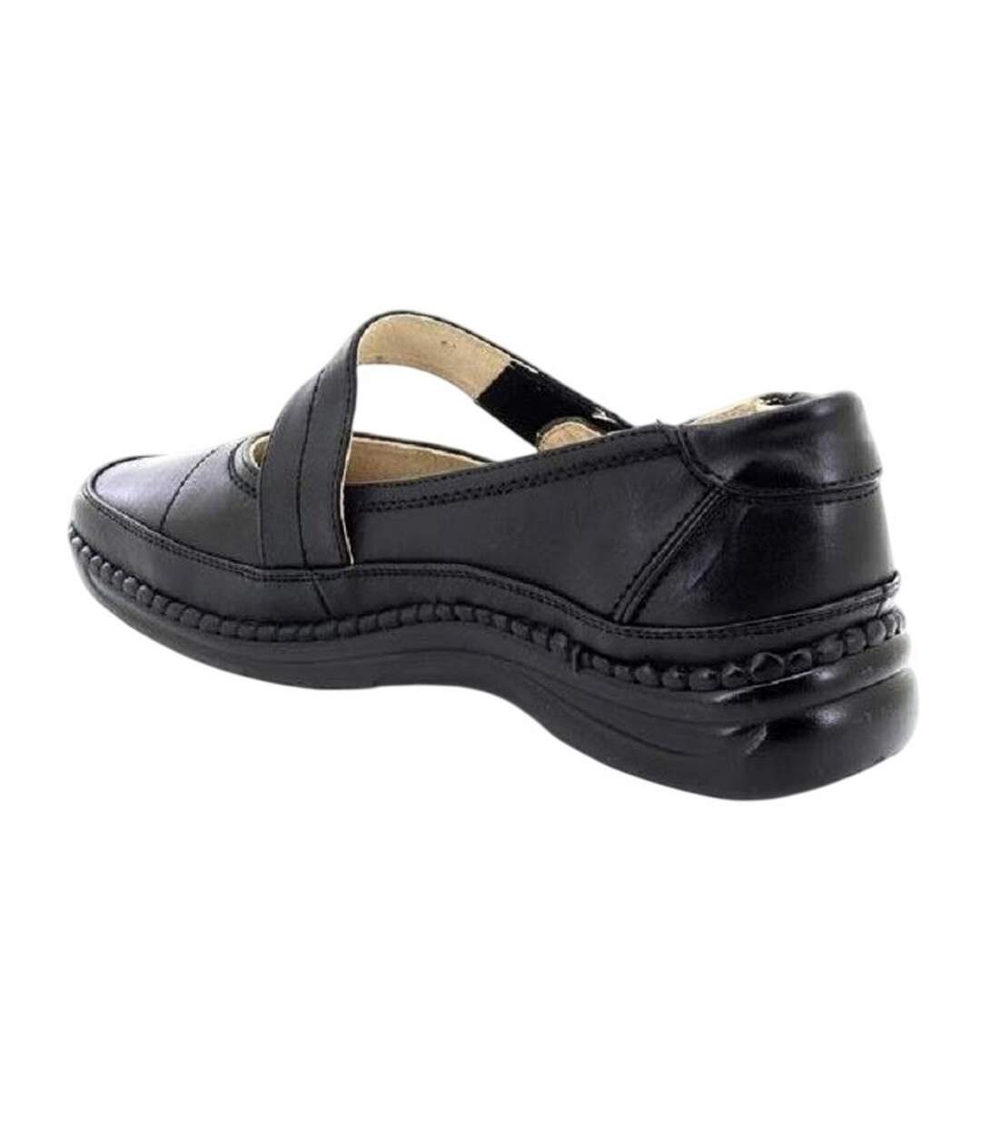Chaussures Mary Jane Femme Noir Boulevard-2