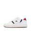 Baskets blanches homme lacoste t-clip set 224 8-1