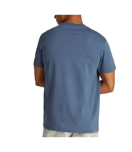 T-Shirt marine homme calvin klein jeans brush stroke graphic - l