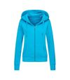 Stedman - Sweatshirt Femme active zippé (Bleu) - UTAB324