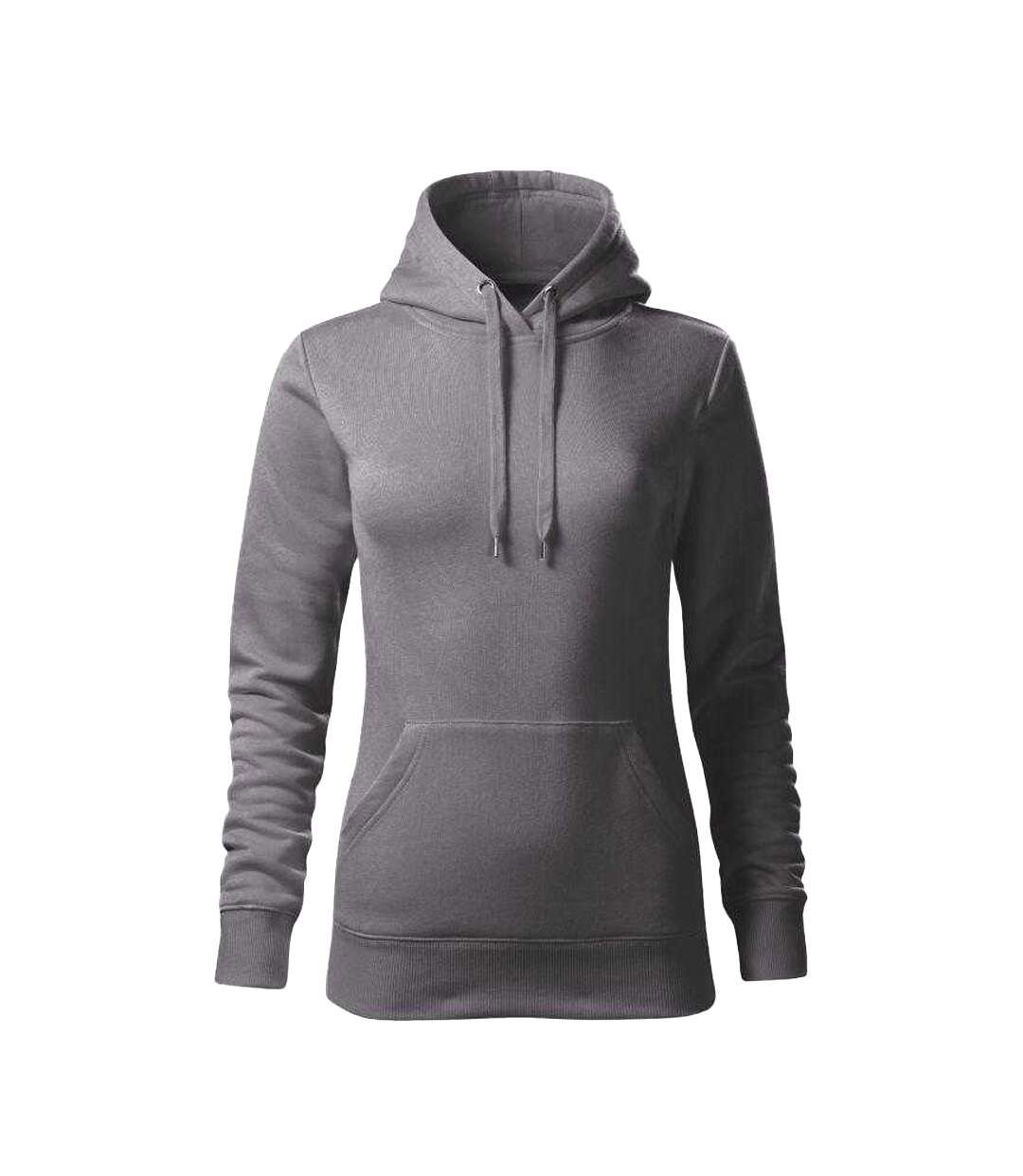 Sweat À Capuche Cape Free Femme Argenté Malfini-1