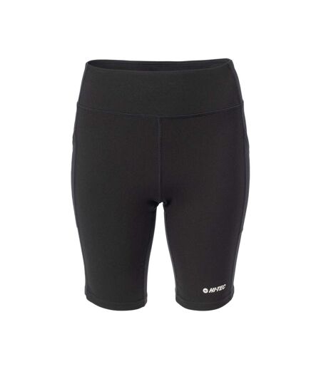Womens/ladies Lady Hanki Leggings Black Hi-Tec