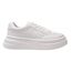 Womens/ladies Ari Casual Platform Trainers White Kappa-1