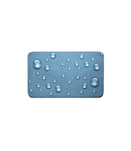 Tapis de Bain Microfibre Bubble 45x75cm Bleu