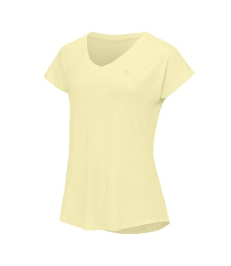 T-shirt Sport Vigilant Femme Jaune Cire Dare 2B