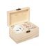 Coffret Senteur Parfumé 10 Pièces Bois 15cm Beige-1