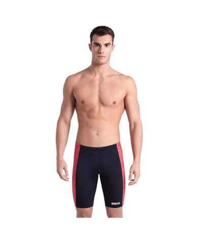 Short De Bain Jammer Homme Noir Rouge Arena
