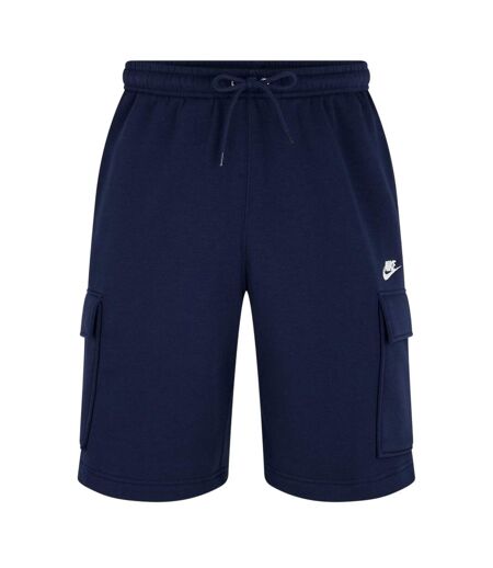 Short À Poches Sportswear Club Homme Bleu Foncé Blanc Nike