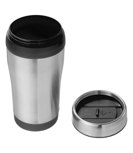 Elwood Recycled Stainless Steel Insulated 410ml Tumbler (Solid Black) (One Size) - UTPF4328