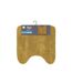 Tapis Contour WC Sweety 45x45cm Ocre