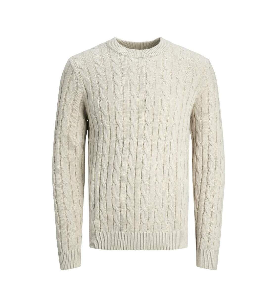 Pull écru homme jack & jones hross-1