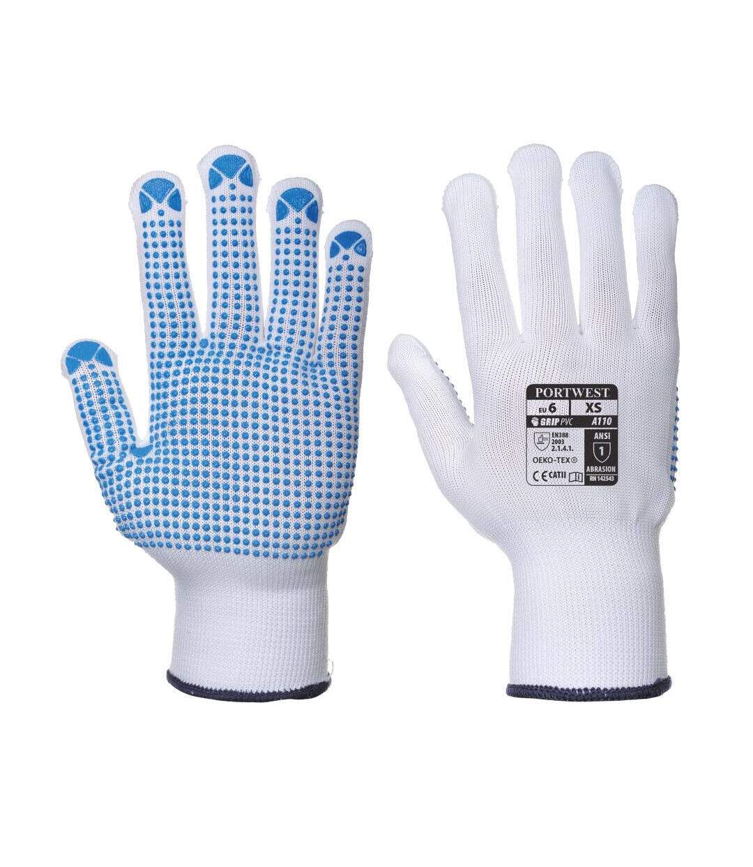 Gants tricotés Portwest Picots PVC A110