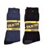 Chaussettes de Travail TRACTO pour Homme Résistance et Qualité Pro - Pack de 6-2