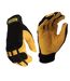 Stanley Mens Hybrid Performance Suede Gloves (Black/Yellow) (One Size) - UTFS6303