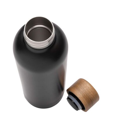 Recycled stainless steel 500ml bottle one size black XD Collection