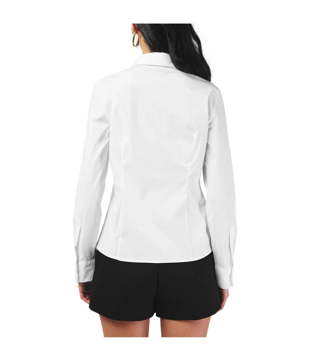 Womens/ladies Bierdie Tuesday Regular Shirt White Boss-4