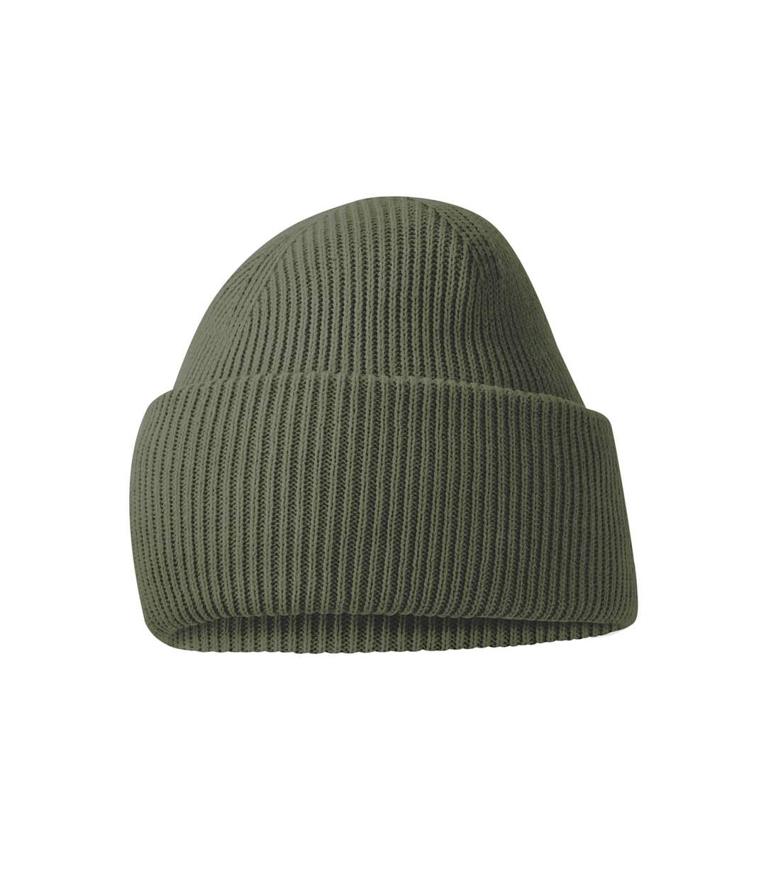 Bonnet Classic Adulte Vert Olive Beechfield-2