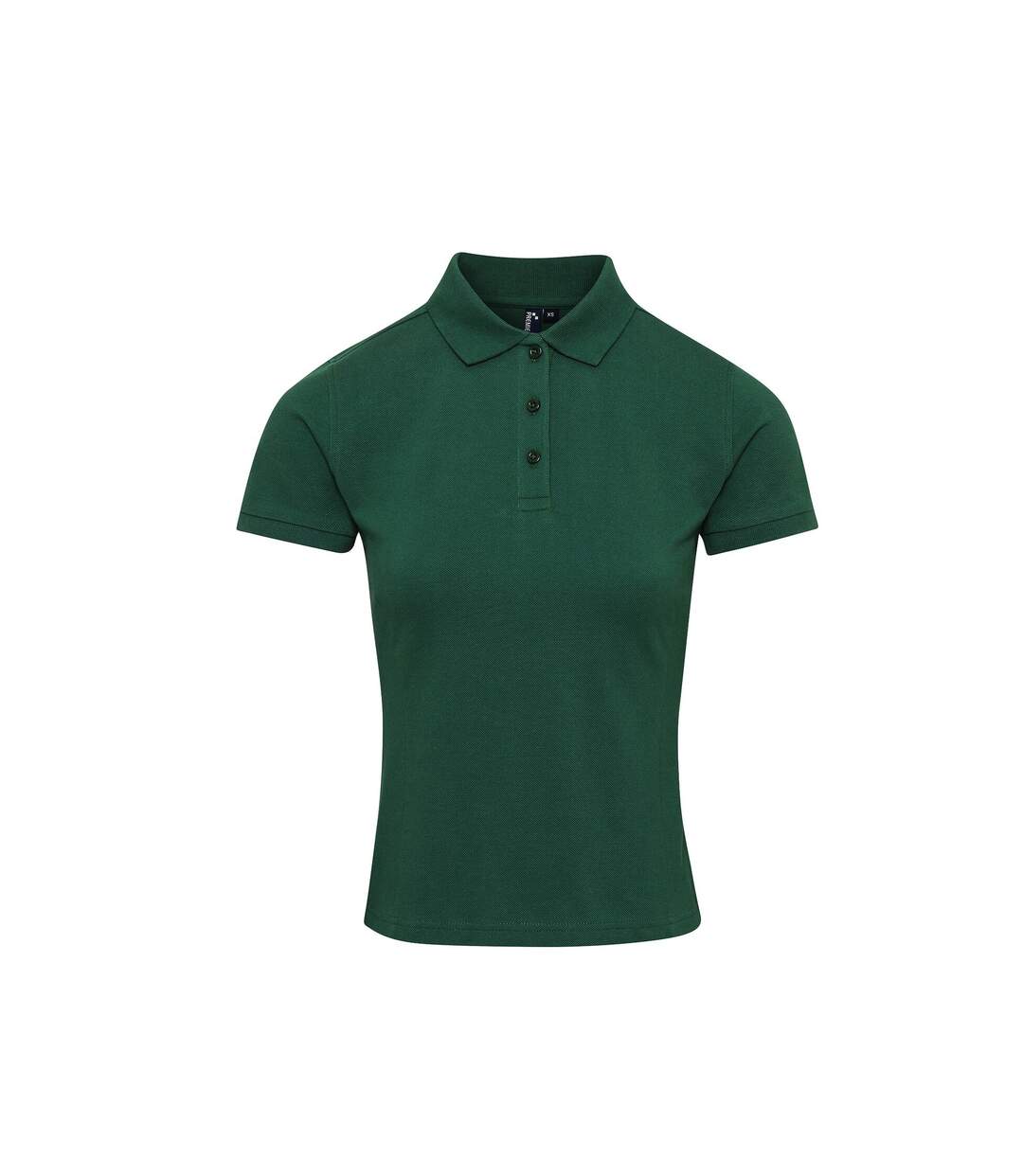 Polo coolchecker plus femme noir Premier