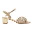 Sandales Twinkle Femme Jaune Or Lunar-3