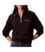 Sweat noir femme calvin klein jeans french terry-1