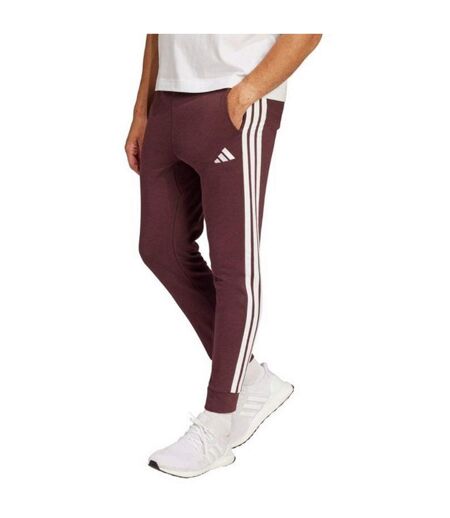 Pantalon De Jogging Style 3 Rayures Essentials Homme Rouge Adidas